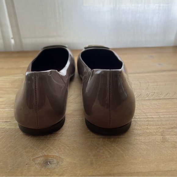 Tory Burch Georgia Square Toe Ballet Flats Women’s Size 7 - Picture 6 of 7